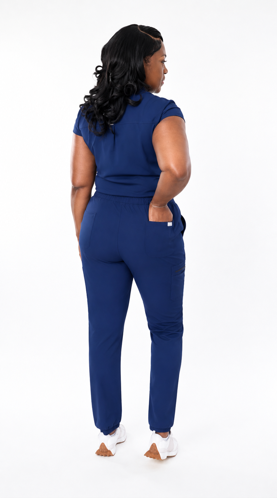 Jogger Style Scrub Pants