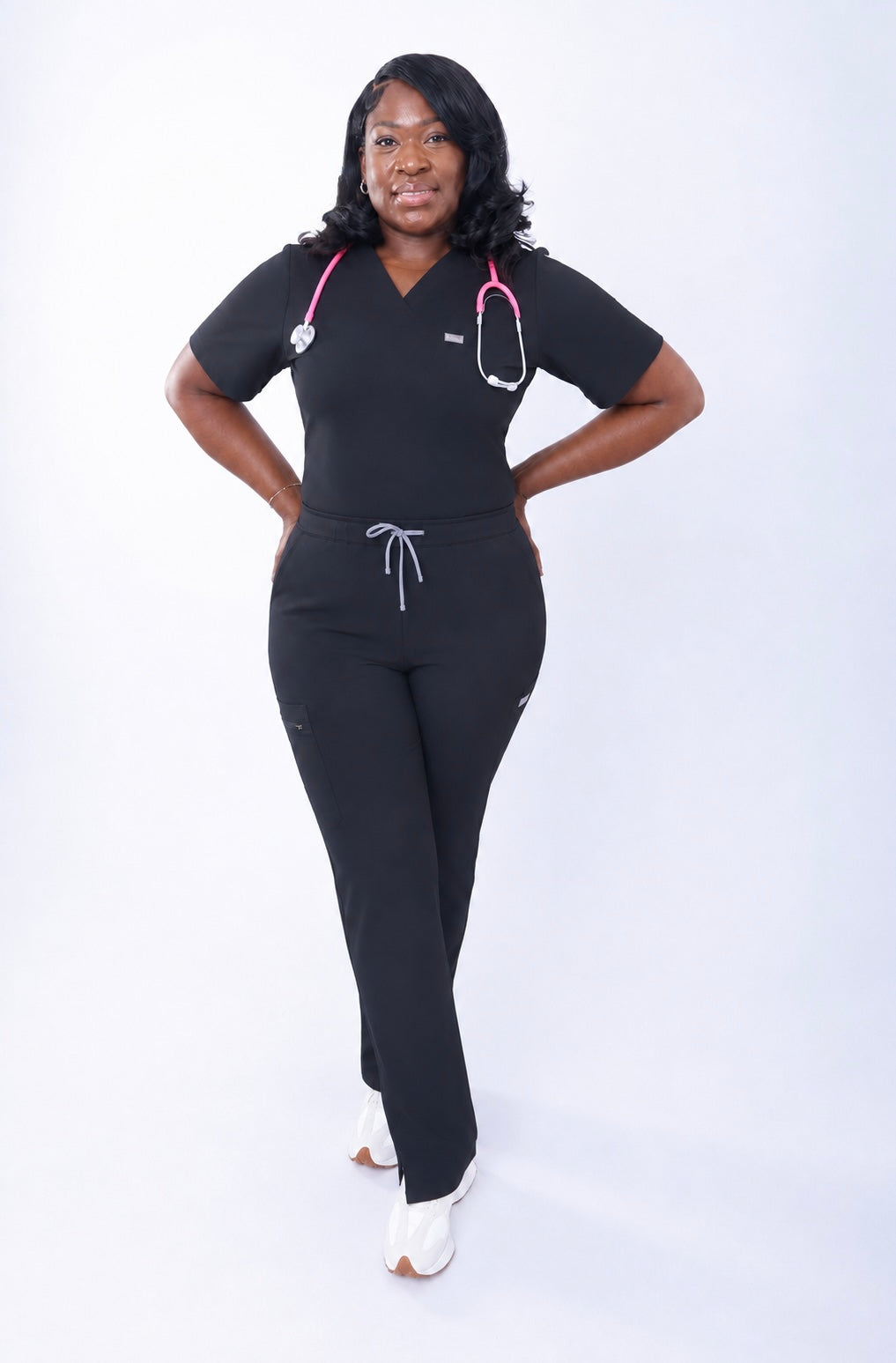 Classic V-Neck Scrub Top