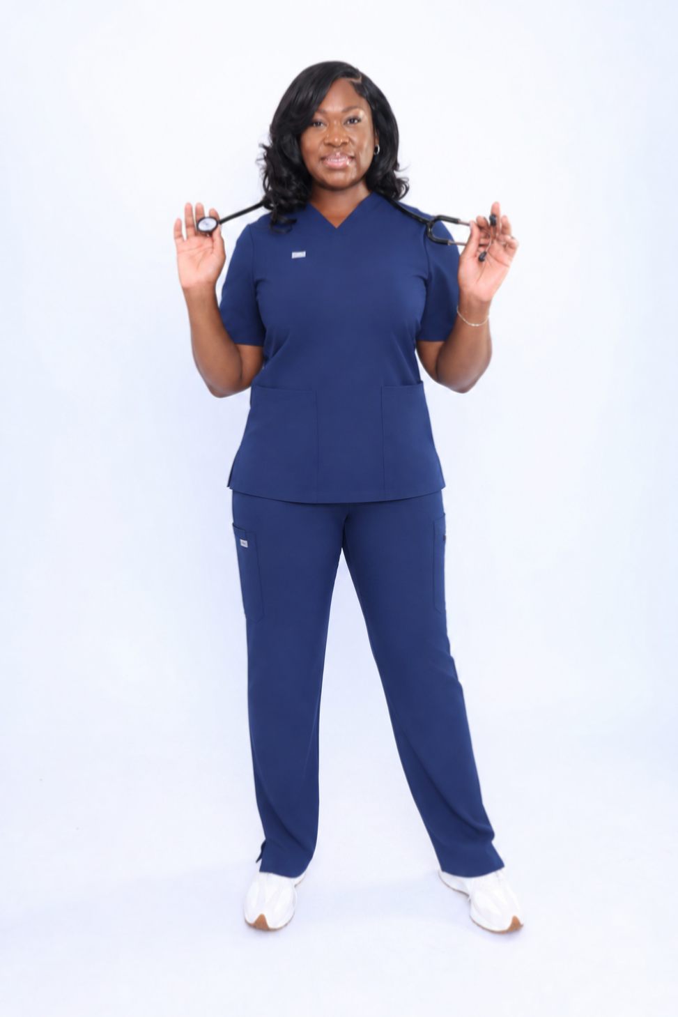 Classic V-Neck Scrub Top