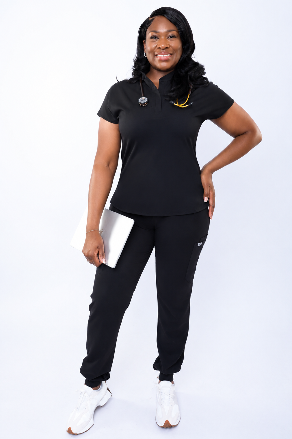 Jogger Style Scrub Pants