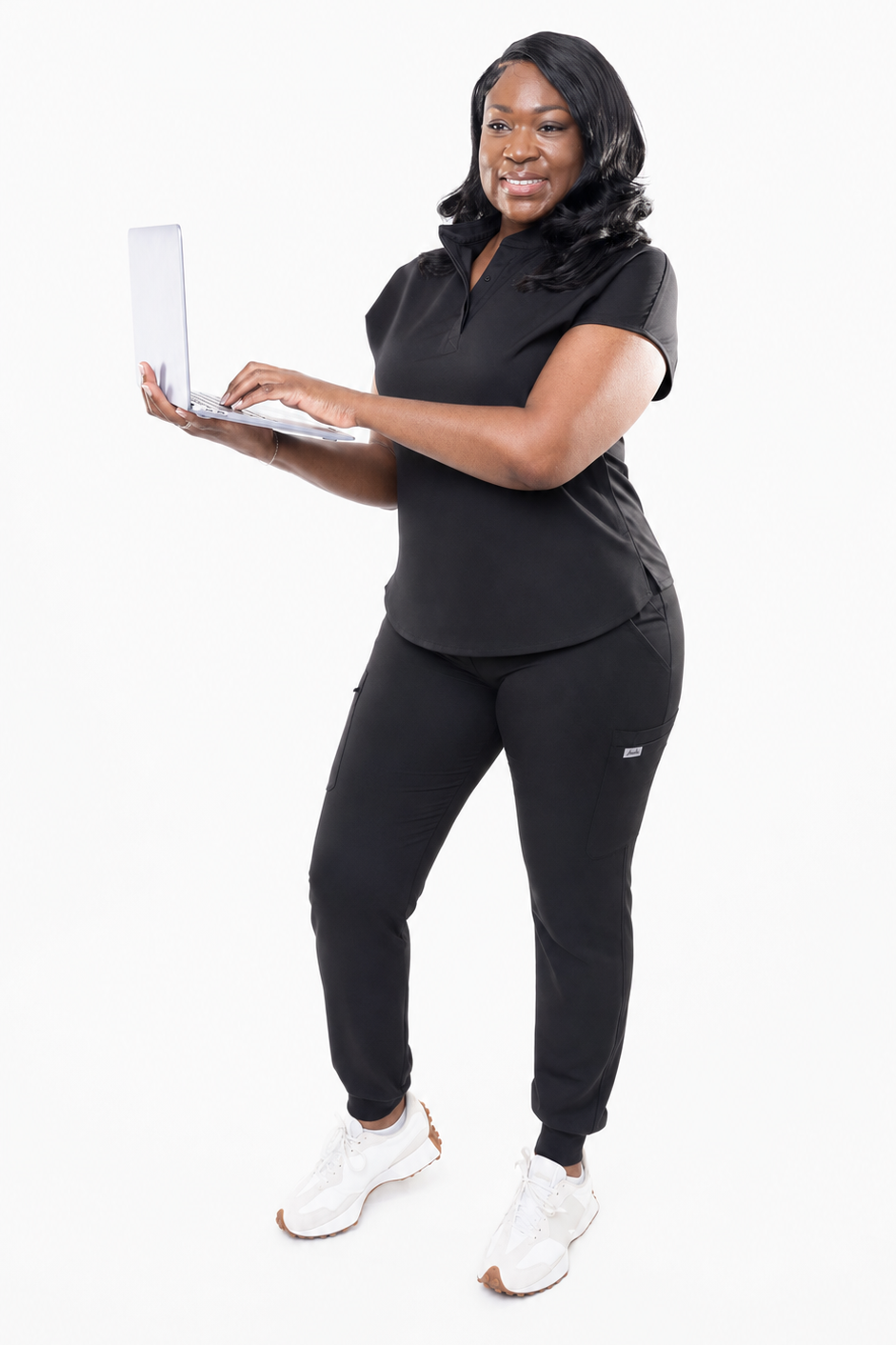 Jogger Style Scrub Pants